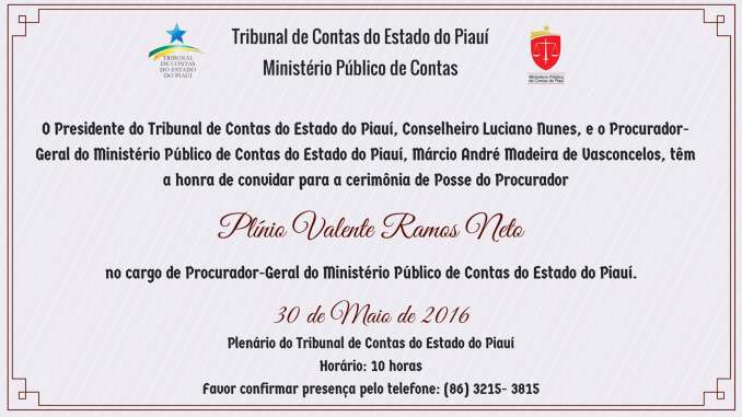 Tribunal de Contas do Estado do PiauíMinistério Público do Contas (3)