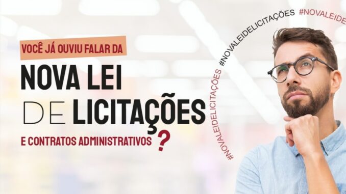Nova lei de licitações e contratos
